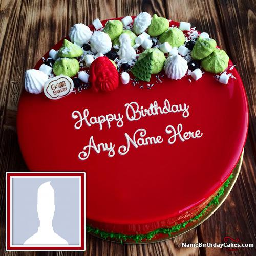 Best Red Velvet Cake For Friends Birthday Wishes With Name & Photo