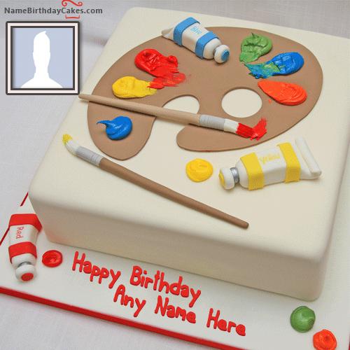 Birthday Cake For Artist