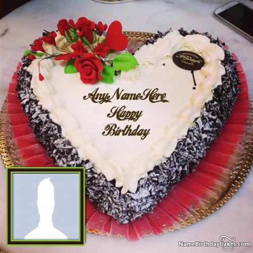 Decorated Cakes Birthday Images For Lover With Name And Photo & Photo