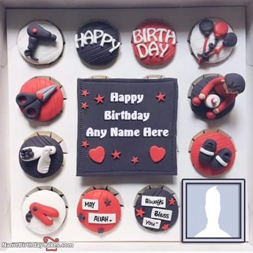 Decorated Kids Birthday Cakes With Name & Photo