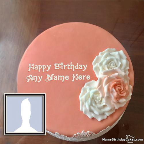 Special Birthday Cake For Lover Image With Name & Photo