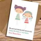 Cute Birthday Card for Sister