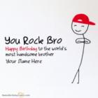 Funny Birthday Card for Brother