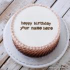 Name On Happy Birthday Cake For Boys