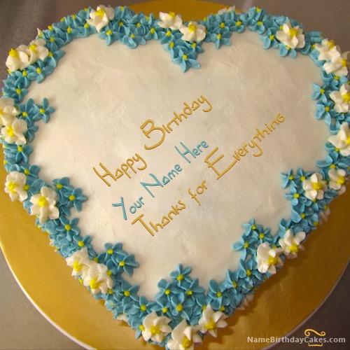 Heart Shape Birthday Cake For Husband Heart Birthday Cake For