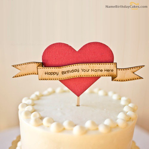 Cool Unique Happy Birthday Cake With Name