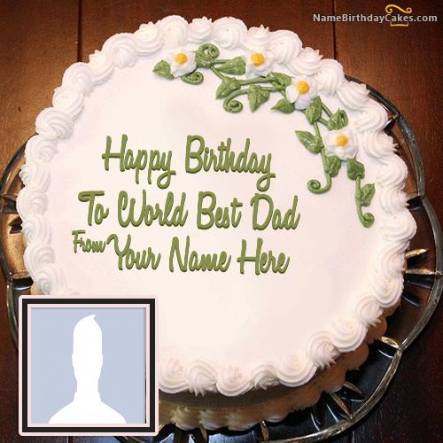 Beaututiful Birthday Cake For Father