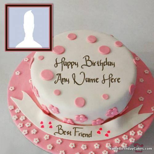 Birthday Cake For Boyfriend With Name and Photo