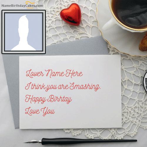Handmade Birthday Card for Lover