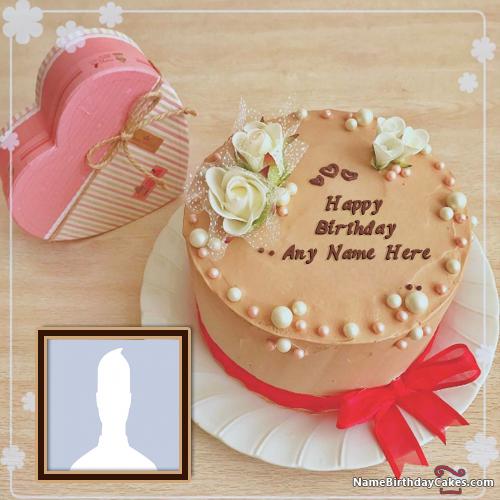Happy Birthday Brother Images Of Cake With Name And Photo