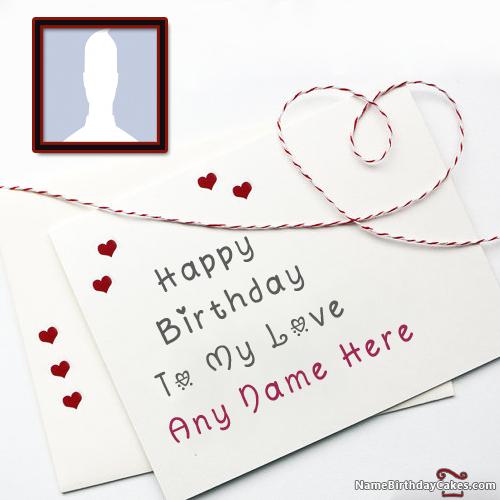 Lovely Happy Birthday Card For Lover