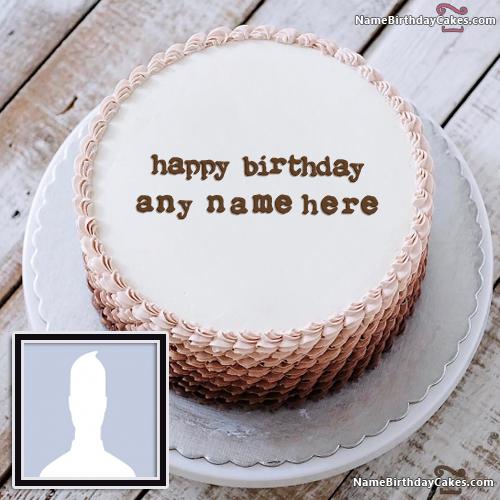 Name On Happy Birthday Cake For Boys
