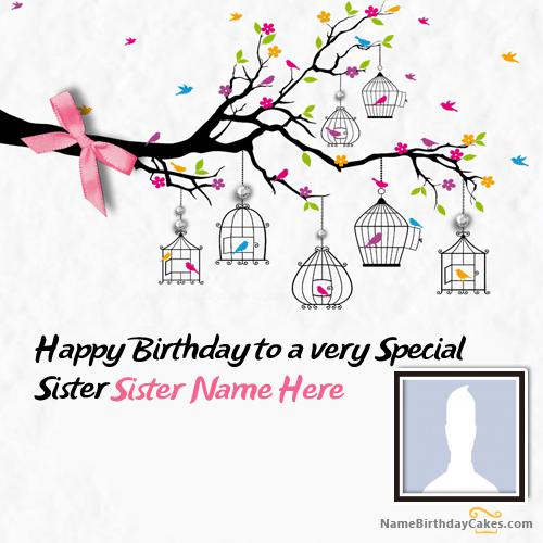 Special Sister Birthday Card