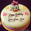 Cute Duck Birthday Wish With Name