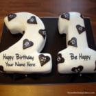 21st Birthday Cake