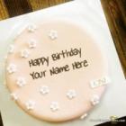 Awesome Banana Cake For Happy Birthday