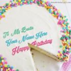 Beautiful Birthday Cake for Friends