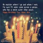 Candles Cute Birthday Wish