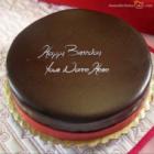 Chocolate Birthday Cake For Brother