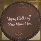 Chocolate Birthday Cake for Friends