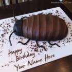Cockroach Birthday Cake