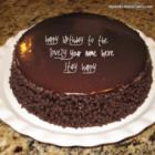 Cool Chocolate Birthday Cake