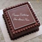 Elegant Square Cake