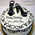 Fashion Happy Birthday Cake For Girls