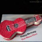 Guitar Birthday Cake