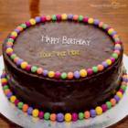 Chocolate Balls Bithday Cake