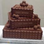 Chocolate Layered Birthday Cake