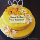 Lemon Drizzle Cake For Birthday Wish