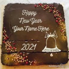 Amazing Happy New Year 2021 Cakes With Name