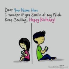 Create Happy Birthday Wishes To My Lover