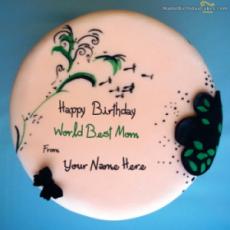 Best Birthday Cake For Mother With Name