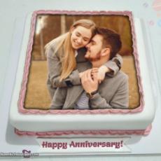 Best Happy Anniversary Cake With Photo Edit Free