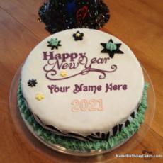 Best New Years Eve 2021 Cake With Name