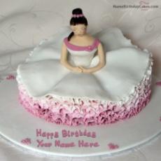 Birthday Cake For Dancer With Name