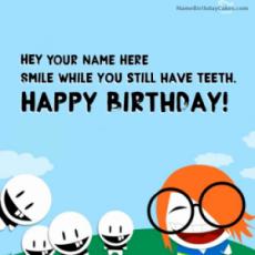 Crazy Funny Birthday Wishes With Name
