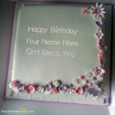 Send Floral Birthday Cake To Your Girl