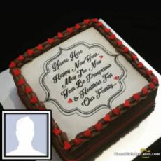 Best Happy New Year Wishes Cake With Name