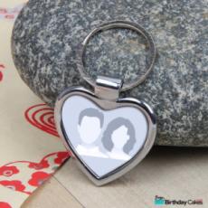 Personalized Photo Keychain Gift