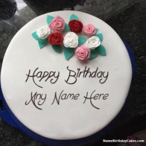 Latest Happy Birthday Cake With Name 700