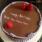 Chocolate Strawberry Birthday Cake With Name