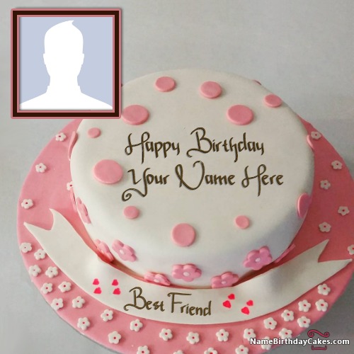 Birthday Cake For Boyfriend With Name and Photo