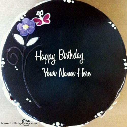 Happy Birthday Cake For Husband With Photo And Name
