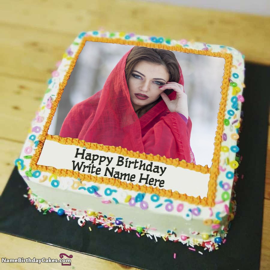 Customized Birthday Cake With Photo Upload