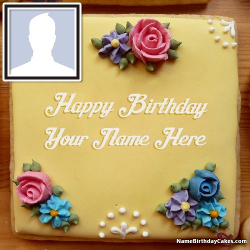 Online Birthday Cake With Name And Image Generator