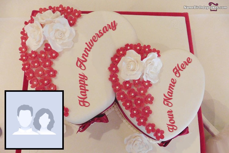 Made this cake for anniversary @... - Cake by Bakelicious | Facebook