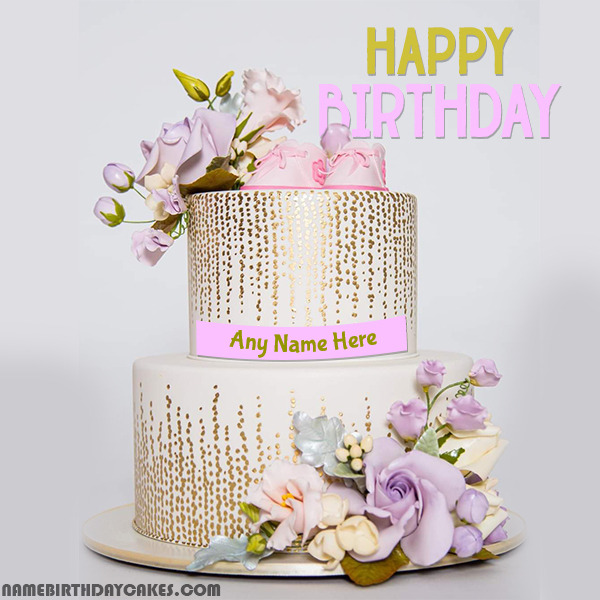 Happy Birthday Beautiful Cake For Girls With Name New HD